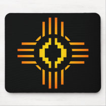 Zia Sun Sign Mousepad