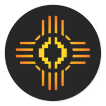 Zia Sun Sign Sticker