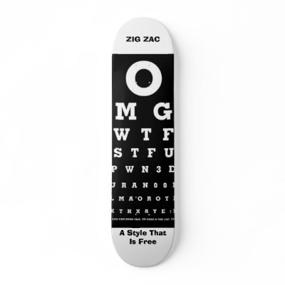Zig Zac Skate Co Skate Deck by zigzac