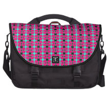 Zig-Zag Broken Hearts Computer Bag