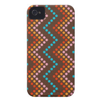 Zig Zag Dot (Chocolate) Skin casemate cases