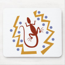 Zig Zag Lizard mousepads