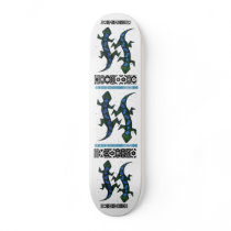 ZIG ZAG lizzard Custom Skateboard