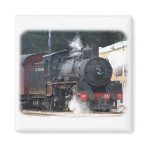 Zig Zag Railway Steam Locomotive 9J53D-14 magnets