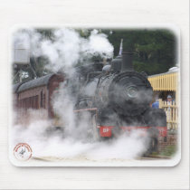 Zig Zag Railway Steam Locomotive 9J53D-17 mousepads