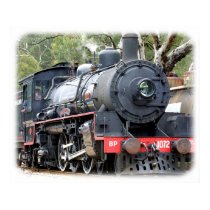 Zig Zag Railway Steam Locomotive 9J54D-01 posters