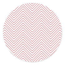 Zig Zag - Red stickers