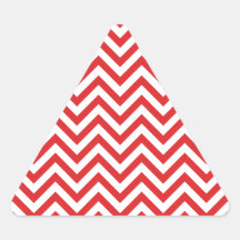 Zig Zag Triangle Stickers