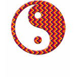 Zig Zag Yin Yang Spaghetti Tank