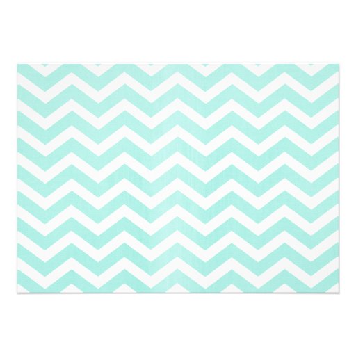 Zigzag Bridal Shower Invitations