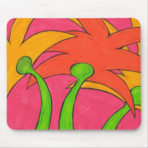 Zigzag Flowers mousepads