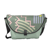 Zigzag Pastels Commuter Bag