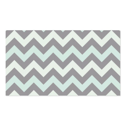 Zigzag pattern business cards