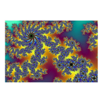 Zigzag Rainbow posters