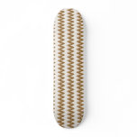 Zigzags - Milk Chocolate and White Chocolate Skateboards
