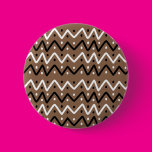 Zigzags on Brown Pin