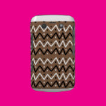 Zigzags on Brown Blackberry Bold Case