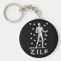 Zilf Zombie Key Chain