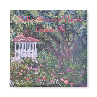 Zilker's Mabel Davis Rose Garden, Zilker Botani... Magnet by sledoux