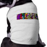 ZILLI ~ PERSONALIZED BIG LETTER PET-WARE FOR DOGS! DOG CLOTHING