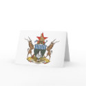 Zimbabwe Coat of Arms Greeting Card