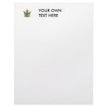 Zimbabwe Coat of Arms Customized Letterhead