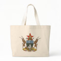 Zimbabwe Coat of Arms Tote Bag