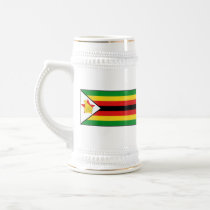 Zimbabwe Flag and Map Mug