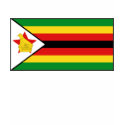 Zimbabwe Flag and Map T-Shirt