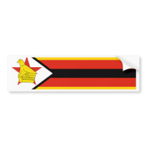 Zimbabwe Flag bumper stickers by coolcountry Zimbabwe Flag bumper stickers