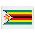Zimbabwe Flag cards by worldflagtshirts Zimbabwe Flag cards