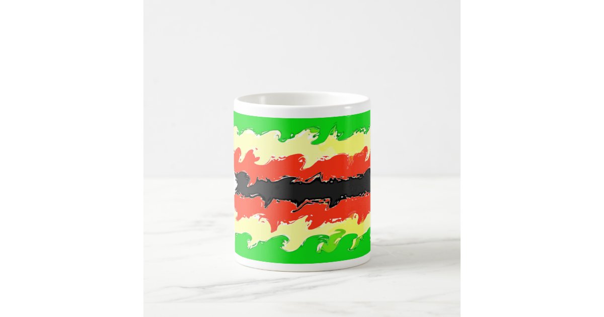 Zimbabwe flag coffee mug Zazzle