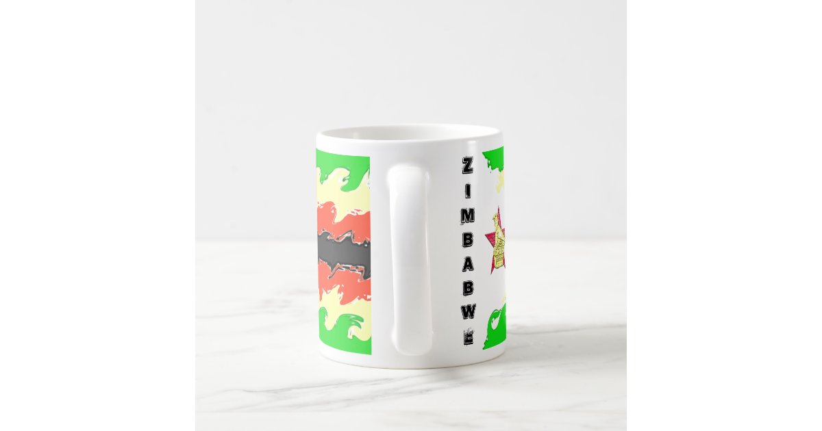Zimbabwe flag coffee mug Zazzle