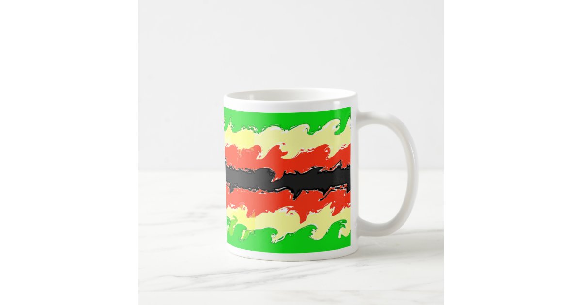Zimbabwe flag coffee mug Zazzle