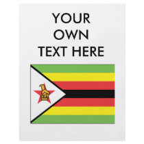 Zimbabwe Flag flyers by flagshirts Zimbabwe Flag flyers