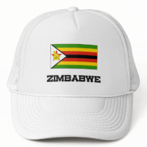 Zimbabwe Flag Mesh Hat