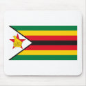 Zimbabwe Flag Mousepad by FlagTshirts Zimbabwe Flag Mousepad