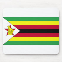 Zimbabwe Flag Mousepad
