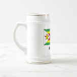 zimbabwe, flag, steer, beer, mug, civilizations,