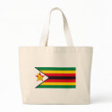Zimbabwe Flag Tote Bag by FlagTshirts Zimbabwe Flag Tote Bag