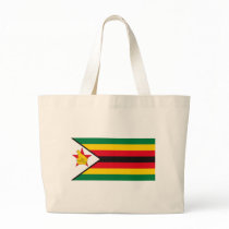 Zimbabwe Flag Tote Bag