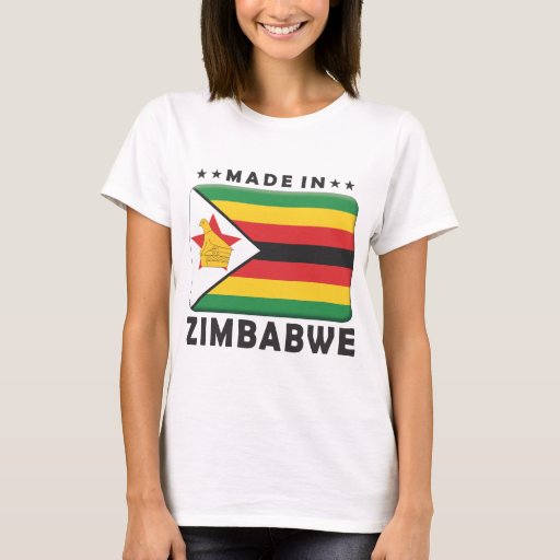 Zimbabwe Made TShirt Zazzle