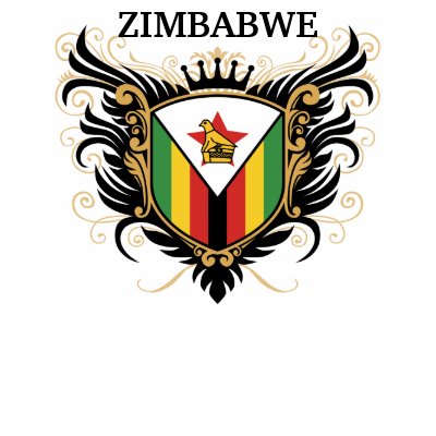 Zimbabwe [personalize] tee shirts by PrideGiftShop