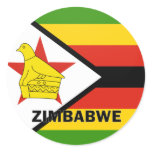 Zimbabwe Roundel quality Flag stickers