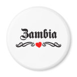 Zimbabwe Tattoo Style Magnets
