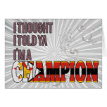 Zimbabwean and a Champion cards