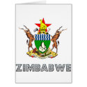 Zimbabwean Emblem cards