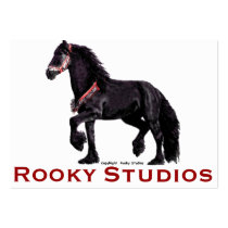 Zin Friesian Card business cards by RookyStudios Zin Friesian Card business cards
