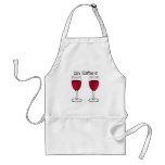 ZIN SISTERS TWIN WINE GLASS PRINT by jill Apron