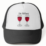 ZIN SISTERS TWIN WINE GLASS PRINT by jill hats